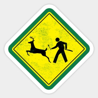 Deer Crossing? Sticker